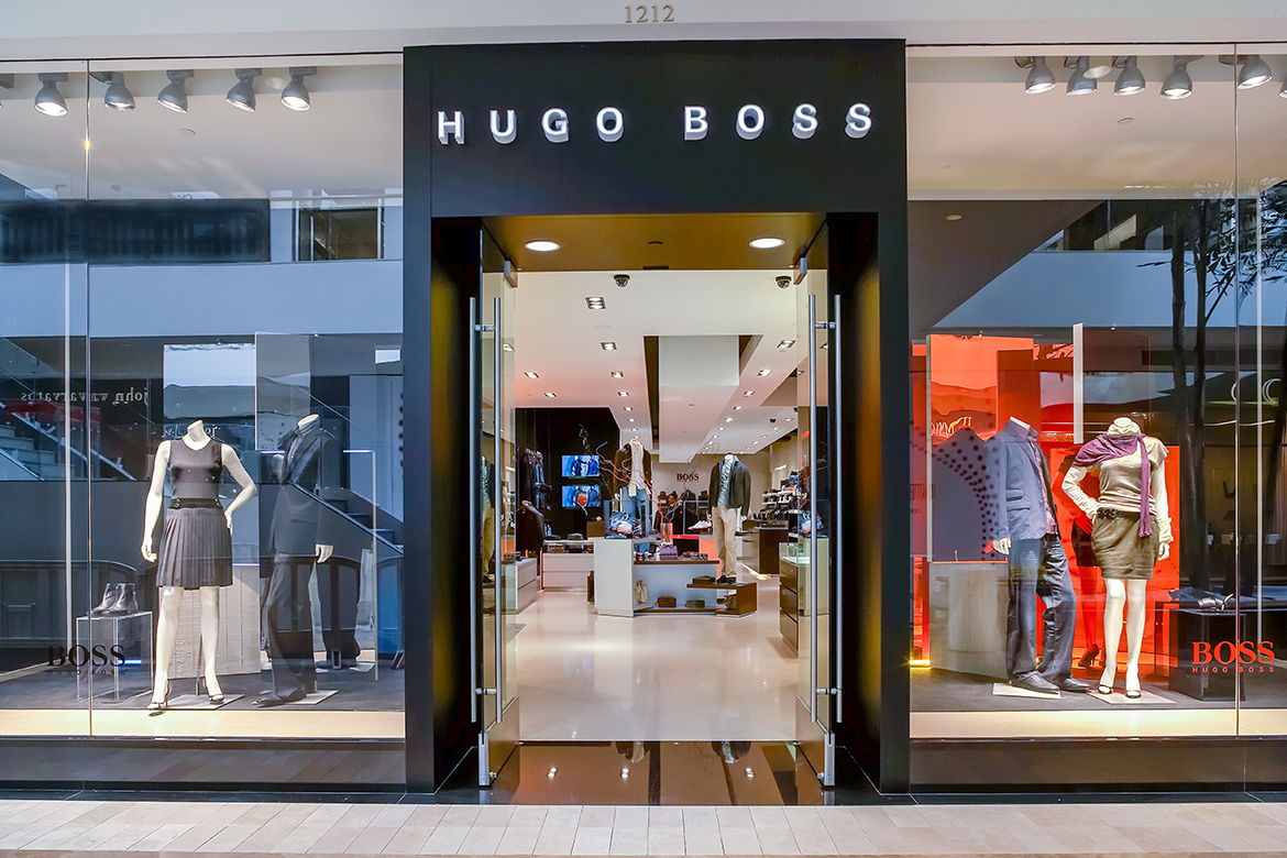 Hugo Boss At South Coast Plaza - Westgroup Designs